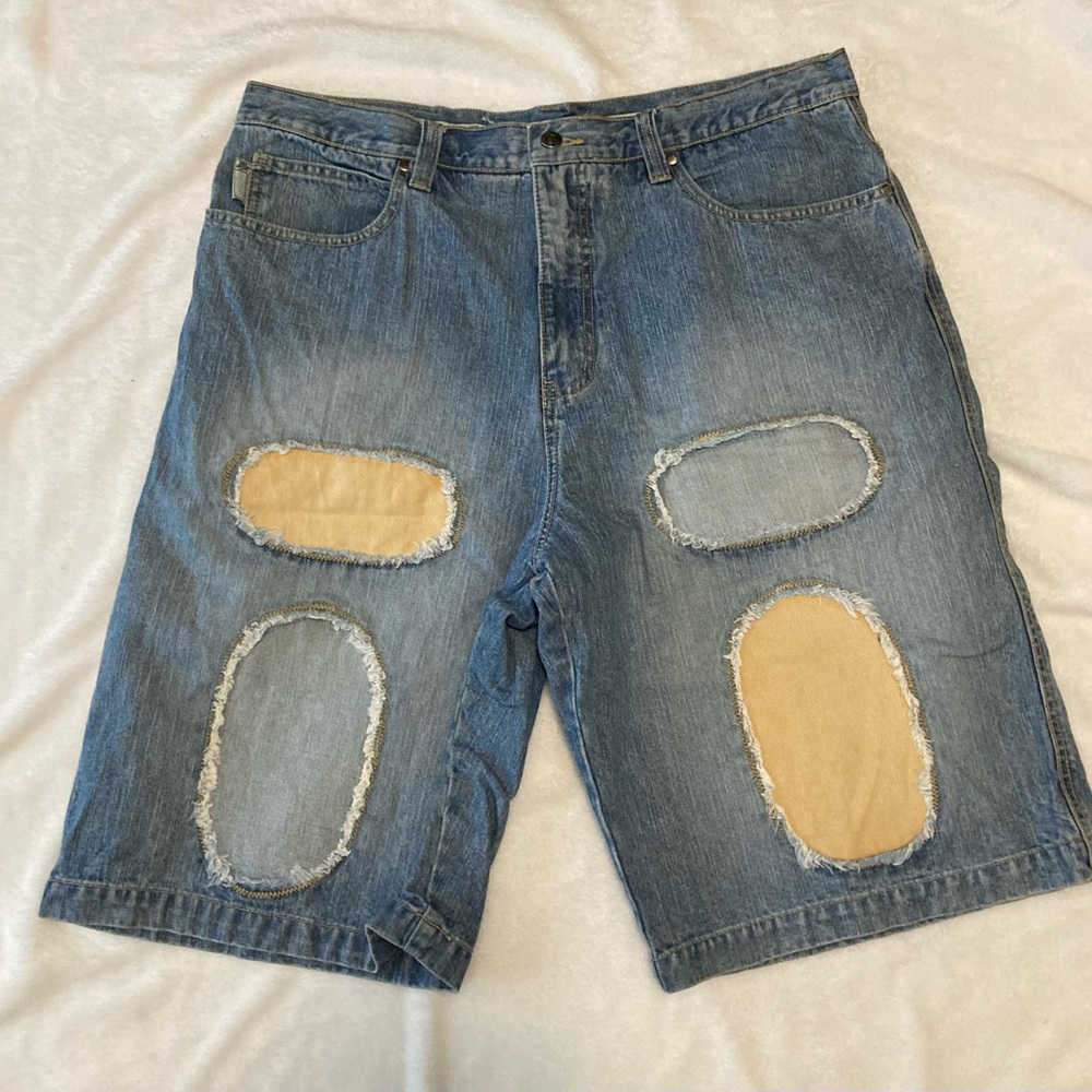 Brooklyn Xpress Mens Denim Jorts Shorts 38